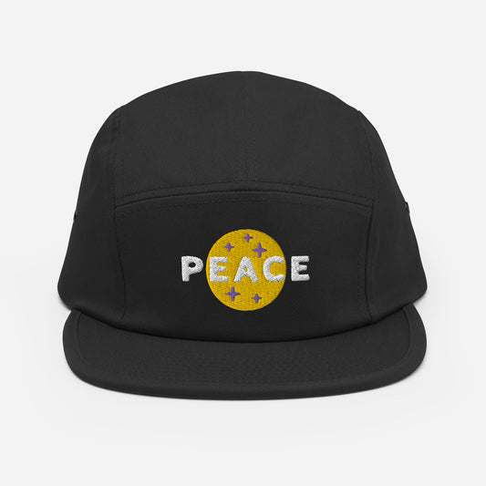 Peace Five Panel Cap